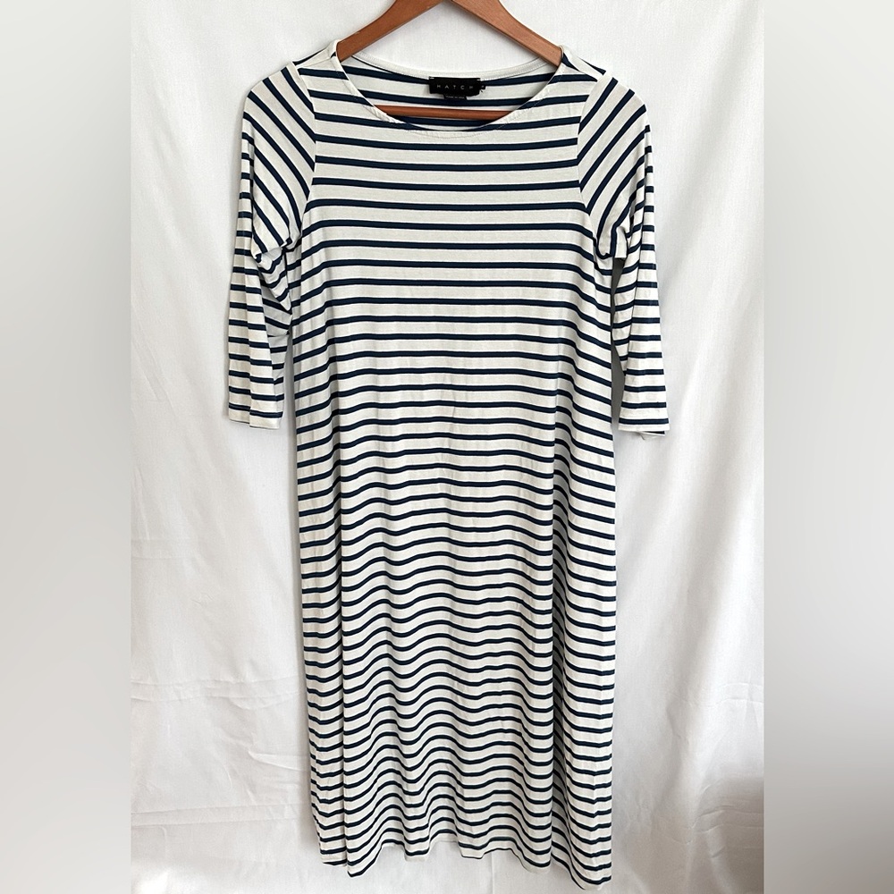 Hatch Striped Maternity Dress